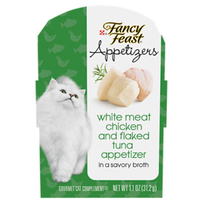 Fancy Feast Appetizers White Meat Chicken and Flaked Tuna Appetizer