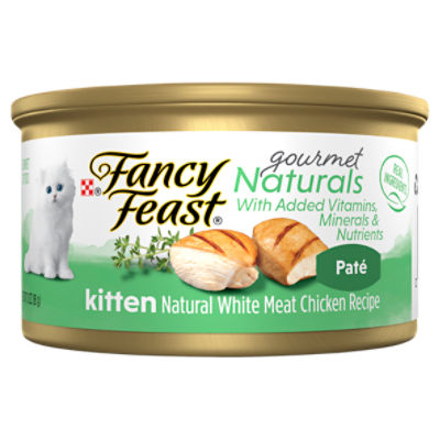 Fancy Feast Gourmet Naturals Kitten Natural White Meat Chicken Recipe
