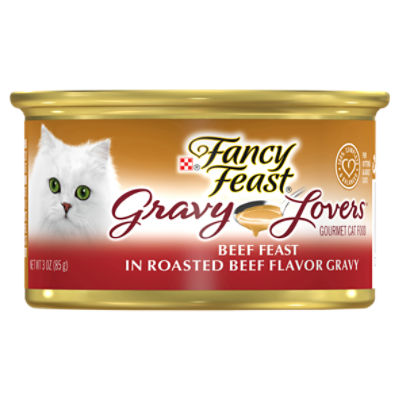 Fancy Feast Gravy Lovers Beef Feast in Roasted Beef Flavor Gravy