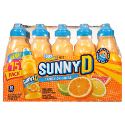 Sunny D Juice, Tangy Original Orange Flavored Citrus Punch