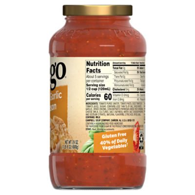 Prego Marinara Sauce Nutrition Facts Besto Blog