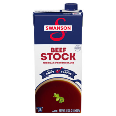 Swanson Beef Stock, 32 oz ShopRite