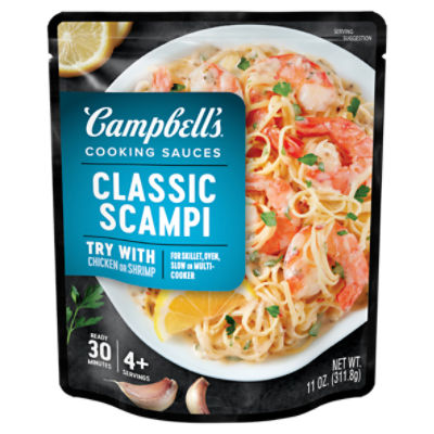 Campbell's Classic Scampi Cooking Sauces, 11 oz ShopRite