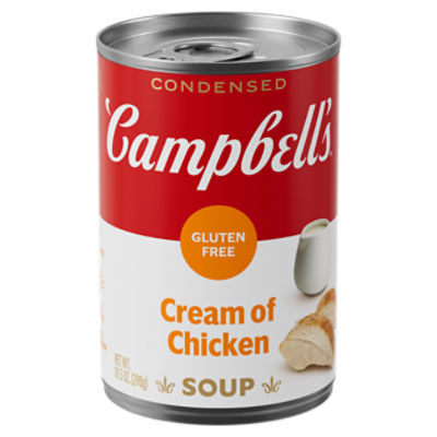 Campbell's Condensed Gluten Free Cream of Chicken Soup, 10.5 oz Can