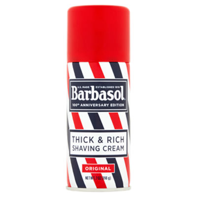 Barbasol Shaving Cream, Original Thick & Rich