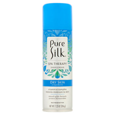 Pure Silk Spa Therapy Dry Skin Treatment Shave Cream, 7.25 oz ShopRite