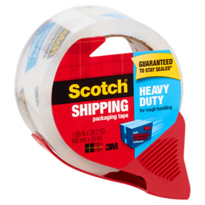 Scotch Heavy Duty Shipping Packaging Tape, 1.88 in x 38.2 yd ShopRite