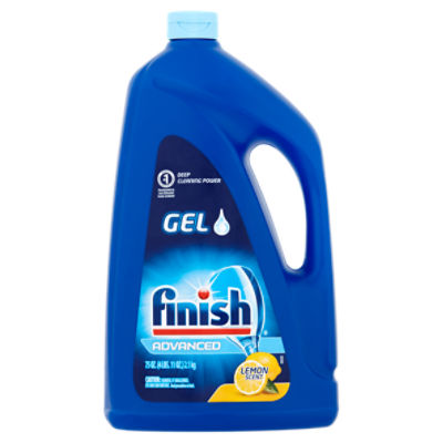 Finish Advanced Lemon Scent Dishwasher Detergent Gel, 75 oz ShopRite
