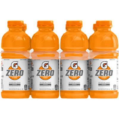 Gatorade Zero Sugar Thirst Quencher Orange 20 Fl Oz 8 Count ShopRite