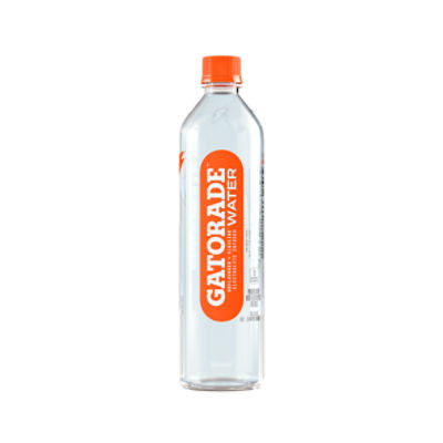 Gatorade Unflavored Alkaline Electrolyte Infused Purified Water, 23.7