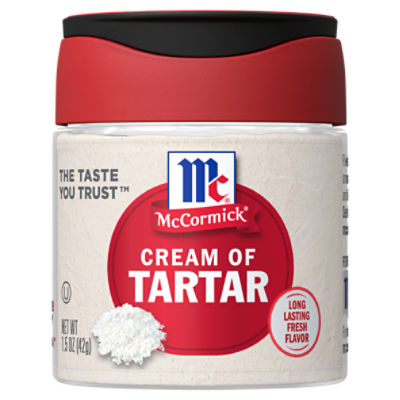 McCormick Cream Of Tartar, 1.5 oz ShopRite