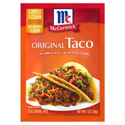 McCormick Taco Seasoning Mix, 1 oz Fairway