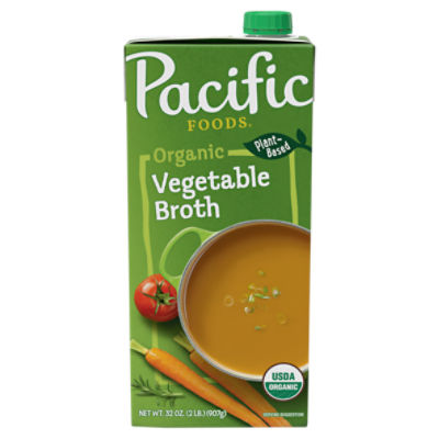 Pacific Foods Organic Vegetable Broth, 32 fl oz