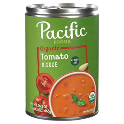 Pacific Foods Organic Tomato Bisque Soup, 16.3 oz Can ShopRite