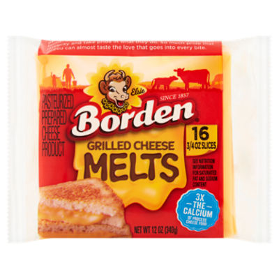 Borden Melts Grilled Cheese, 3/4 oz, 16 count ShopRite