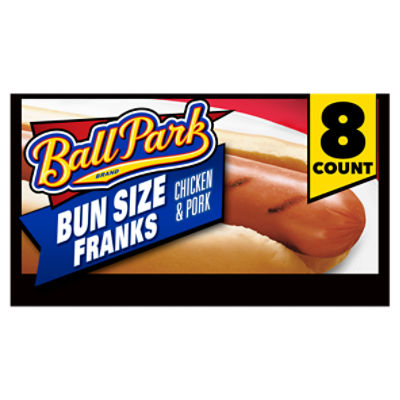 Ball Park Bun Length Hot Dogs, Classic, 8 Count ShopRite