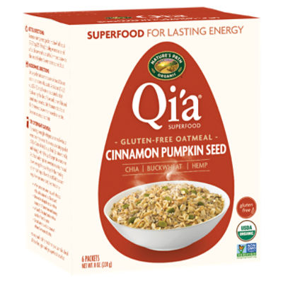Nature's Path Qi'a Cinnamon Pumpkin Seed, Oatmeal