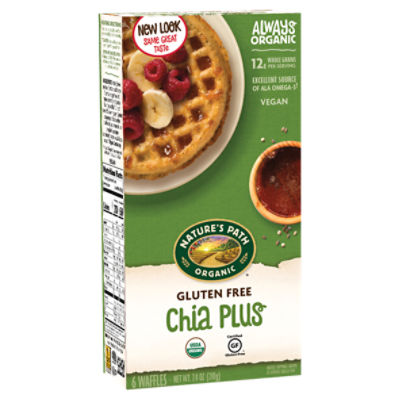 Nature's Path Chia Plus, Waffles