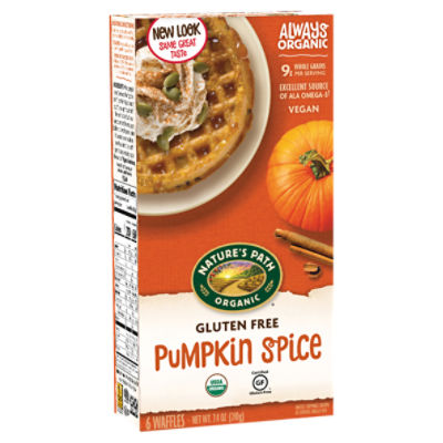 Nature's Path Pumpkin Spice Waffles, 7.4 oz