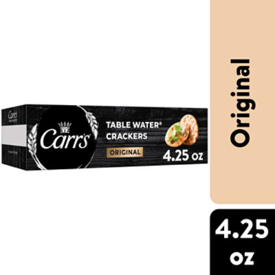 Carr's Original Table Water Crackers, 4.25 oz Gourmet