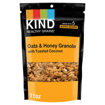 Kind Healthy Grains Oats & Honey Clusters with Toasted Coconut Granola