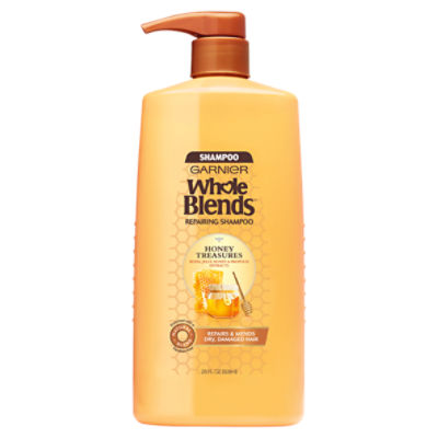 Garnier Whole Blends Repairing Shampoo Honey Treasures, For Damaged