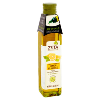 Zeta Extra Virgin Olive Oil with Lemon, 8.5 fl oz ShopRite