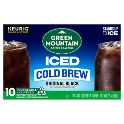 Green Mountain Coffee Roasters Iced Cold Brew Original Black Coffee K