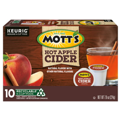 Mott's Hot Apple Cider, 10 count ShopRite