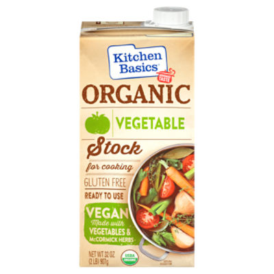 Kitchen Basics Organic Vegetable Stock, 32 oz Gourmet