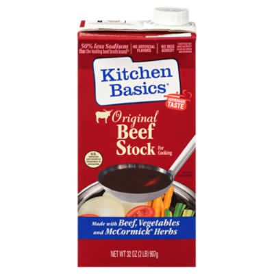 Kitchen Basics Original Beef Stock, 32 fl oz ShopRite