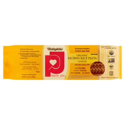 Tinkayáda Pasta Joy Organic Brown Rice Lasagne Pasta, 10 oz Fairway