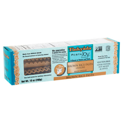 Tinkyáda Pasta Joy Ready Lasagne Brown Rice, Pasta
