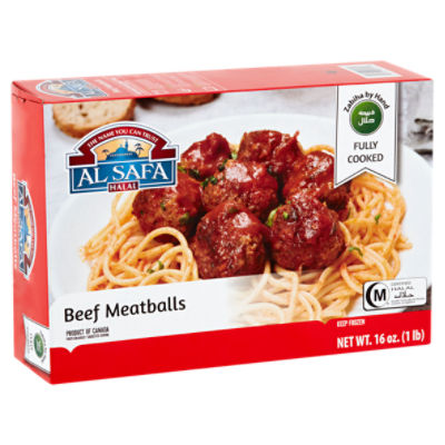 Al Safa Halal Beef Meatballs, 16 oz The Fresh Grocer