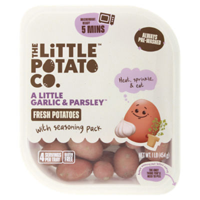 The Little Potato Company Garlic Parsley Fresh Creamer Potatoes with