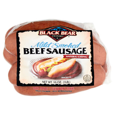 Black Bear Mild Smoked Beef Sausage, 16 oz The Fresh Grocer
