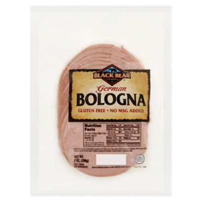Black Bear German Bologna, 7 oz Price Rite