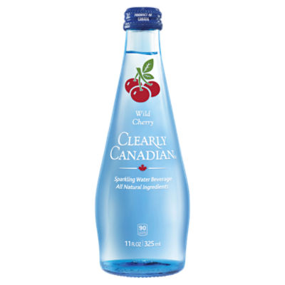 Clearly Canadian Wild Cherry Sparkling Water Beverage, 11 fl oz ShopRite
