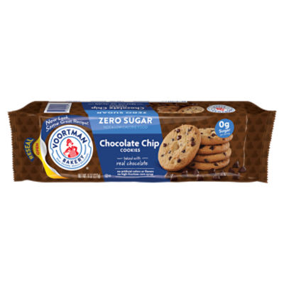 VOORTMAN Bakery Zero Sugar Chocolate Chip Cookies 8 oz ShopRite