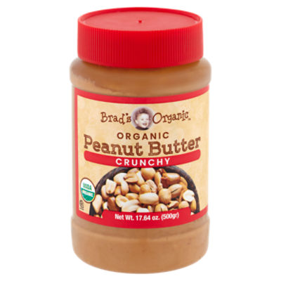 Brad's Organic Crunchy, Peanut Butter