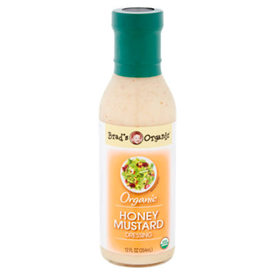 Brad's Organic Honey Mustard Dressing, 12 fl oz