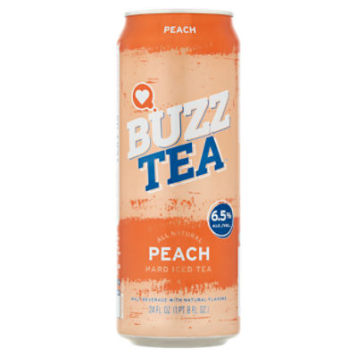 BUZZ TEA Peach, Hard Iced Tea