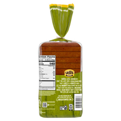 Udi's Gluten Free Delicious Multigrain Sandwich Bread 24 6/Case