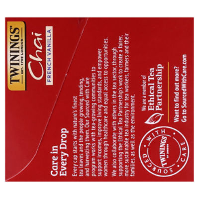 Twinings Chai Tea Nutrition Facts Besto Blog