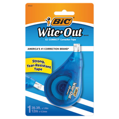 BIC WiteOut Ez Correct Correction Tape, 1 ct