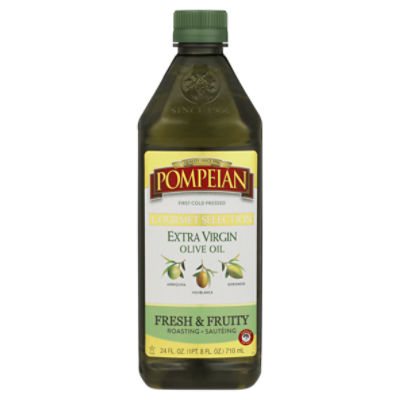 Pompeian Gourmet Selection Extra Virgin Olive Oil, 24 fl oz ShopRite