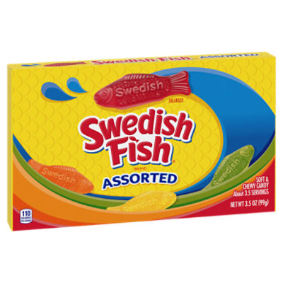 Swedish Fish Fish Assorted Soft Chewy, Candy