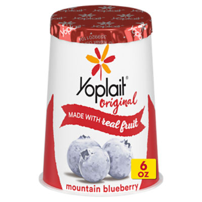 Yoplait Original Mountain Blueberry Low Fat Yogurt, 6 oz Fairway