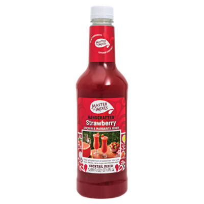 Master of Mixes Handcrafted Strawberry Daiquiri & Margarita Cocktail