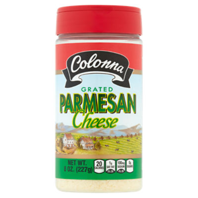 Colonna Grated Parmesan Cheese, 8 oz ShopRite